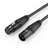 UGREEN Kabel Audio 5m XLR Żeński do XLR Męski 3-Pin Do Mikrofonu Głośników