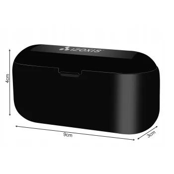 Słuchawki bezprzewodowe douszne z Powe bankiem Bluetooth