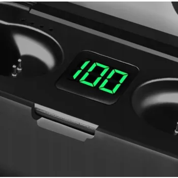 Słuchawki bezprzewodowe douszne z Powe bankiem Bluetooth