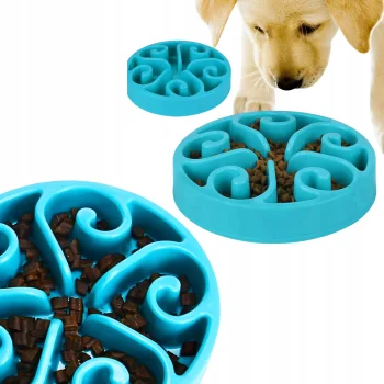 Miska dla Psa Kota SPOWALNIAJĄCAA jedzenie - Duża z przegrodami 21cm