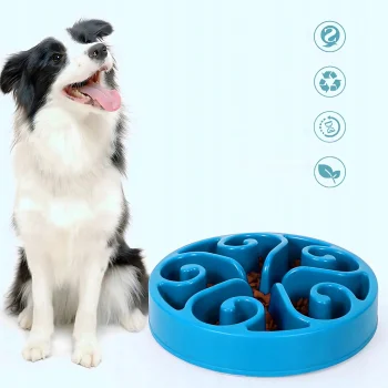 Miska dla Psa Kota SPOWALNIAJĄCAA jedzenie - Duża z przegrodami 21cm