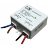 Mini Zasilacz dopuszkowy 12V 6W 0.5A DC MW Power Oświetlenie LED Schodów