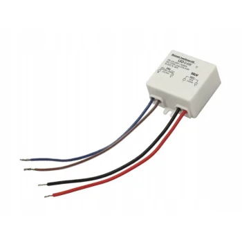 Mini Zasilacz dopuszkowy 12V 6W 0.5A DC MW Power Oświetlenie LED Schodów