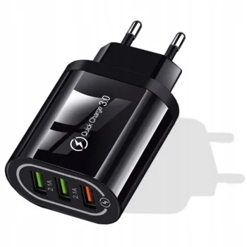 Ładowarka Uniwersalna USB 3A 5A 3 Porty USB Szybkie ładowanie QC 3.0