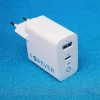 Szybka Ładowarka Sieciowa GaN USB i USB-C 45W QC PD Forever