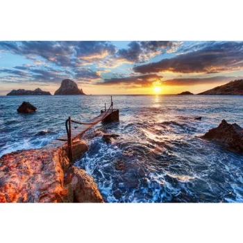 Mozaika Diamentowa Haft Obraz Diamentowy Zestaw Dla Dzieci 20x30cm 5D Morze