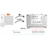 Sterownik 8 Kanałowy 8CH Beznapięciowy WiFi Do Siłowników Brama Piec TUYA