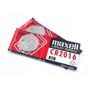 1 x Bateria CR2016 Litowa 3V - Maxel made by Japan