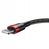 Baseus Krótki kabel Lightning USB iPhone 2,4A 0,5m
