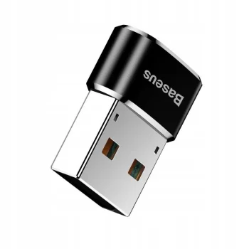 Baseus Mały Mini Adapter USB-C do USB-A Baseus 3A