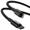 Baseus Mocny kabel USB-C Lightning PD 20W 3A 2m