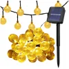 GIRLANDA SOLARNA ŚWIETLNA ogrodowa na balkon LAMPKI SOLARNE 100 LED 10m