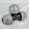 TRÓJNIK SKRĘCANY fi20 mm na Rurę Wąż PE Złączka NAWADNIANIE PN10