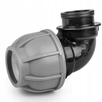 Kolano do rur zasilających rury węża Kolanko PE 20 mm GW1/2" Do łączenia