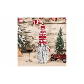 POKROWIEC NA BUTELKĘ WINO Świąteczny Na Święta SKRZAT KRASNAL Ozdoba