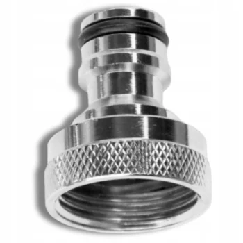 PRZYŁĄCZE NA KRAN KRANOWE GW 1'' WYTRZYMAŁE MOSIĄDZ NIKLOWANY 0010