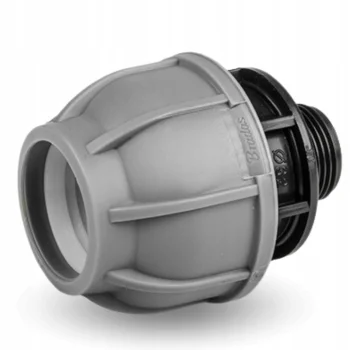 Łącznik do rur zasilających rury węża Złączka skręcana PE 25mm GZ3/4